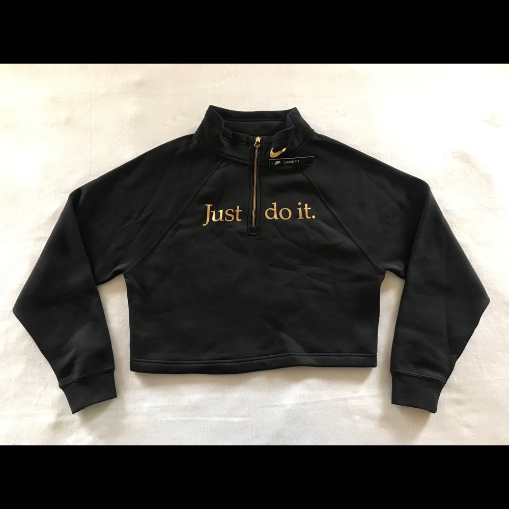 Nike Sportswear Funnel Neck 1/2 Zip Crpd Pullover